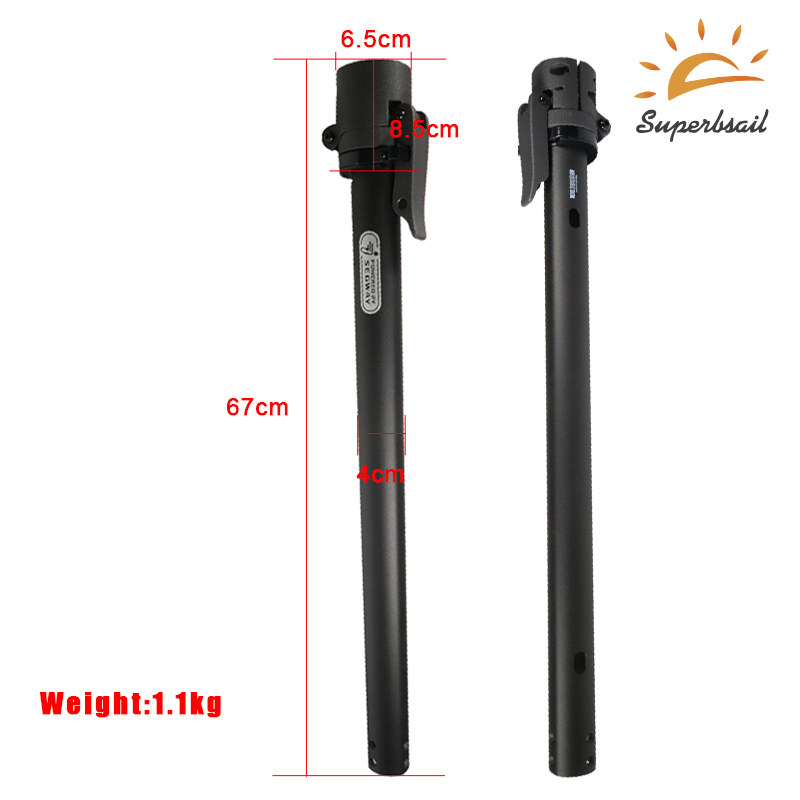 Superbsail EU-lager Original Ninebot Max G30 Løbehjul Foldrør til Løbehjul Reservedele Foldbar Stang 7