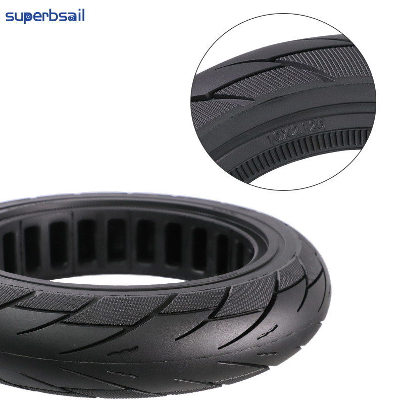 Superbsail Scooter Parts 10*2.125 Solid Tire For Ninebot F30/F40 Electric Scooter Replacement Wheel Scooter Solid Tires1 3