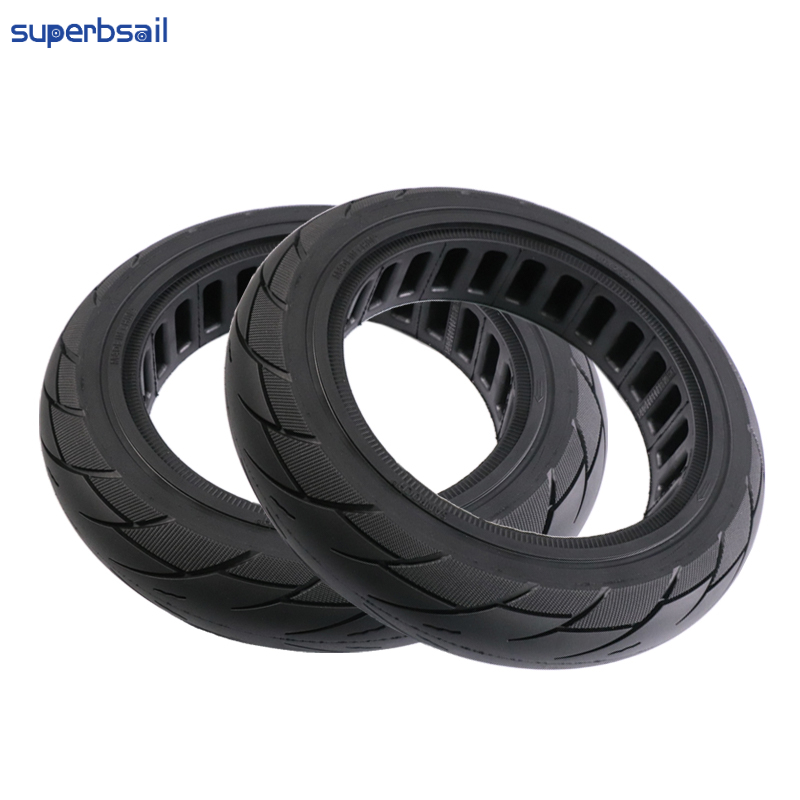 Superbsail Scooter Parts 10*2.125 Solid Tire For Ninebot F30/F40 Electric Scooter Replacement Wheel Scooter Solid Tires1 2