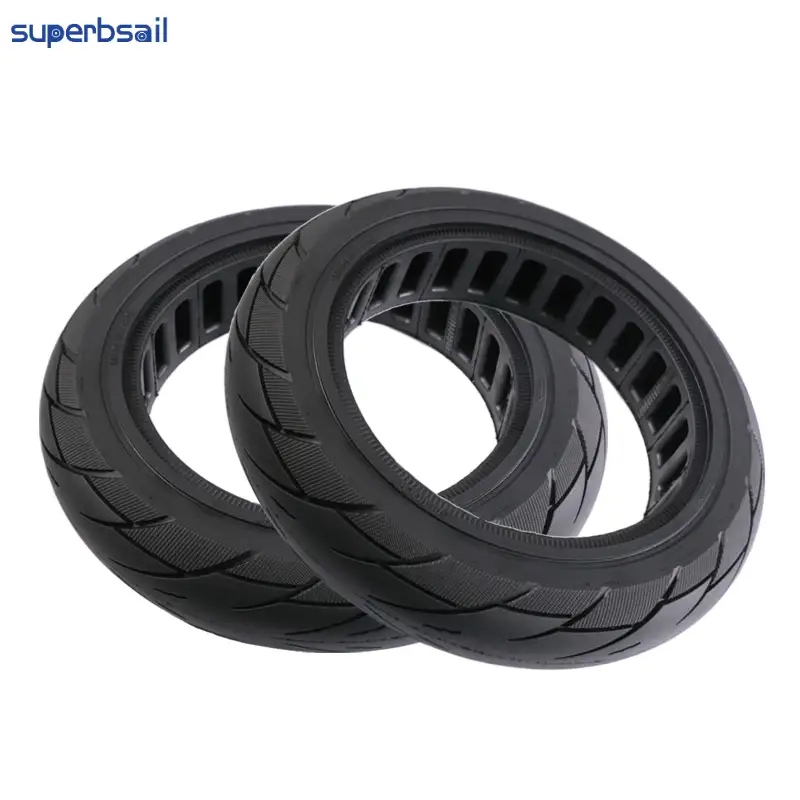 Superbsail Scooter Parts 10*2.125 Solid Tire For Ninebot F30/F40 Electric Scooter Replacement Wheel Scooter Solid Tires1 1