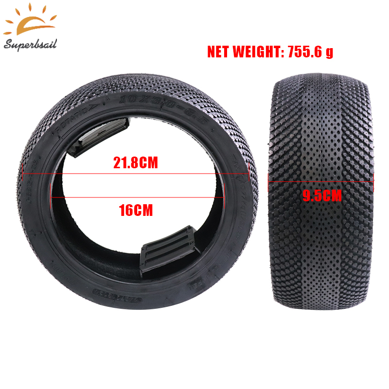 Superbsail 10 Inch 10X3.0-6.5 Tubeless Tire Accessories Original Tyre For Ninebot Mini S Pro Self Balancing Scooter1 5
