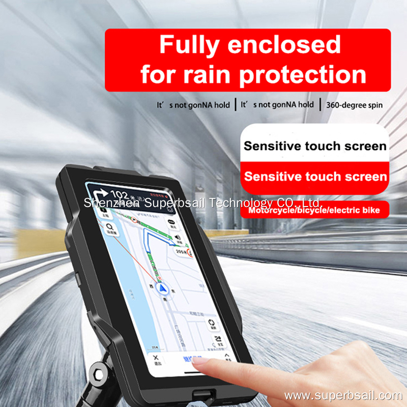 Wholesale GUB PLUS 17 360 Rotating Phone Case Waterproof Mobile Bike Handlebar Phone Holder For Scooter Bicycle1 11