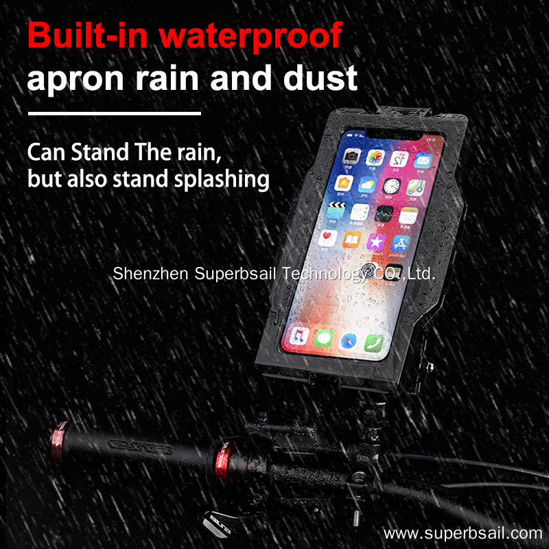 Wholesale GUB PLUS 17 360 Rotating Phone Case Waterproof Mobile Bike Handlebar Phone Holder For Scooter Bicycle1 10