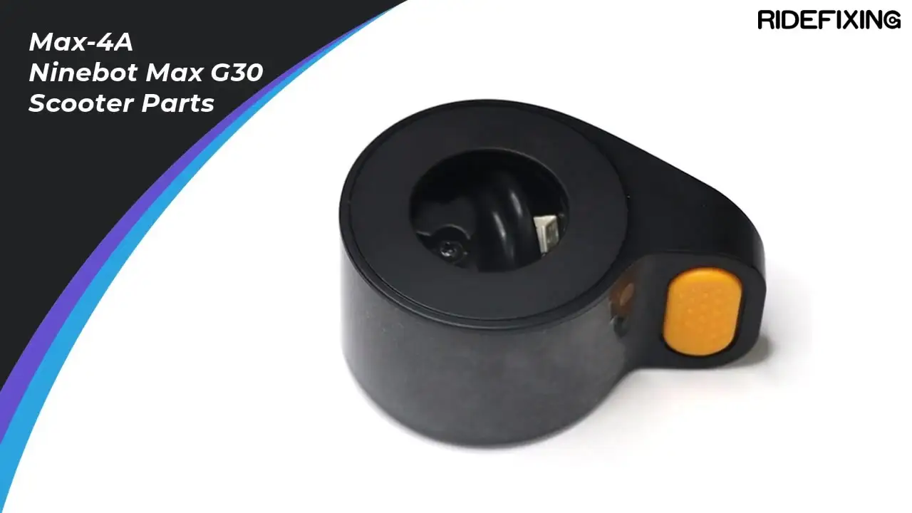 Finger Button Throttle for Ninebot MAX G30 Electric Scooter Universal Ebike Accelerator Assembly Black Scooter Parts1 1