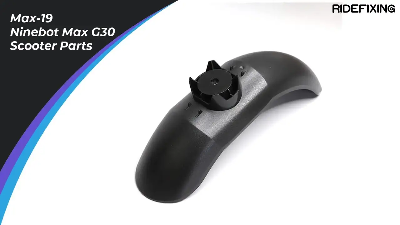 Original Front Mudguard Fender Replacement Guard For Ninebot MAX G30 Electric Scooter Skateboard Copy Front Fender Accessorices Black1 1