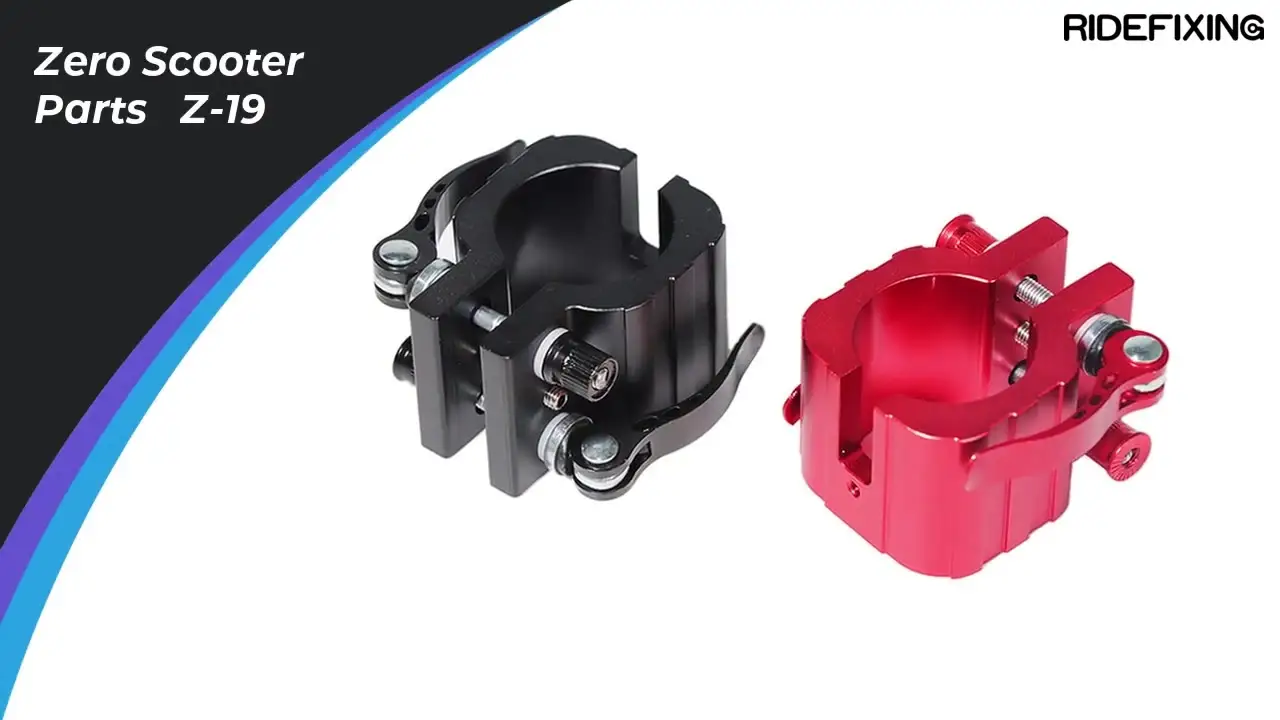 Upgraded Folding Clamp for ZERO 8X 10X 11X SPEEDUAL Dualtron DT3 Thunder Electric Scooter Rugged Lock of Vertical Stem1 1