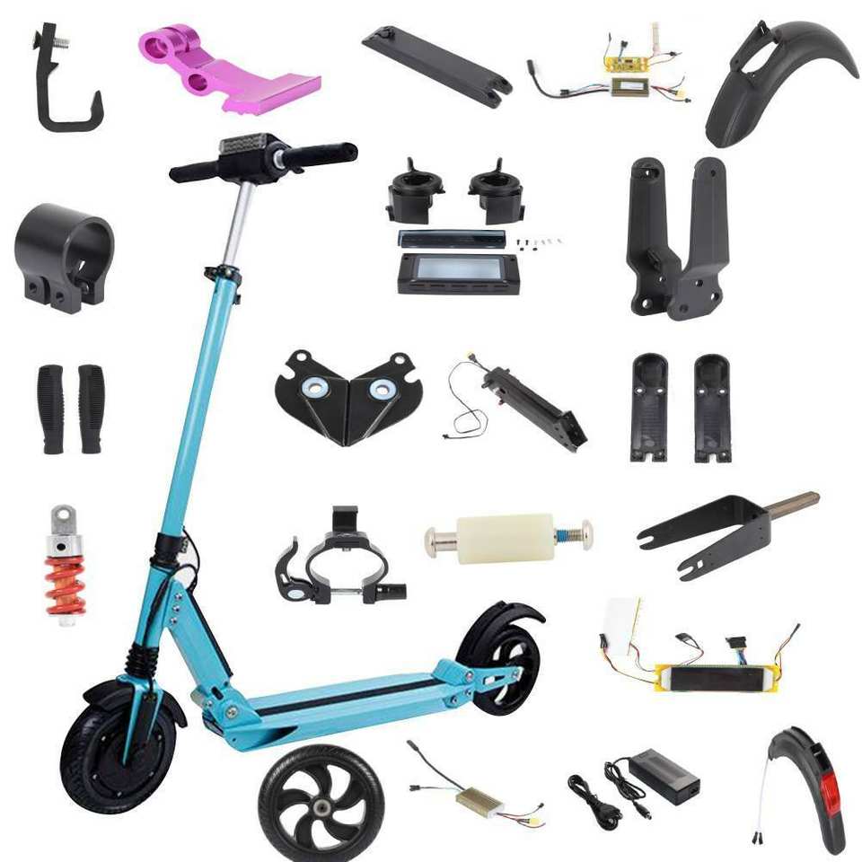 Wholesale Full Sets Replacement Parts Kits Tires Fender Mirror Electric Mobility Scooter Spare Parts Accessories1 8