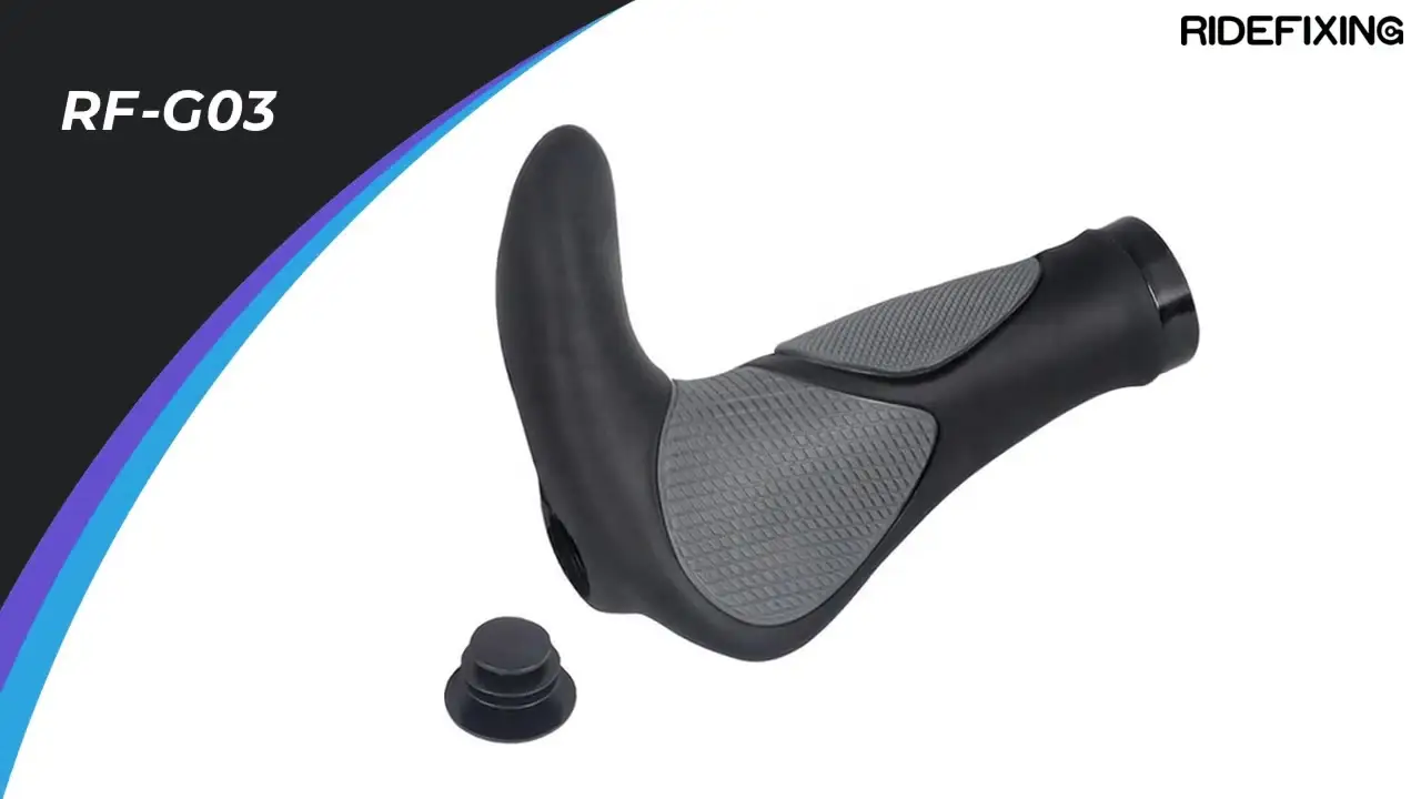 Bicycle Grips TPR Rubber Integrated MTB Cycling Hand Rest Mountain Bike Handlebar Casing Sheath Shock Absorption Non-slip1 1