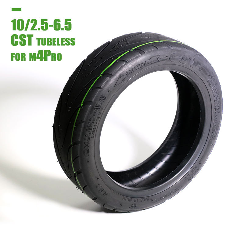 10*2.5-6.5 Tubeless Scooter 10 Inch Electric Skateboard Tire Inflatable Wheel Tyre Outer Tire Parts1 6