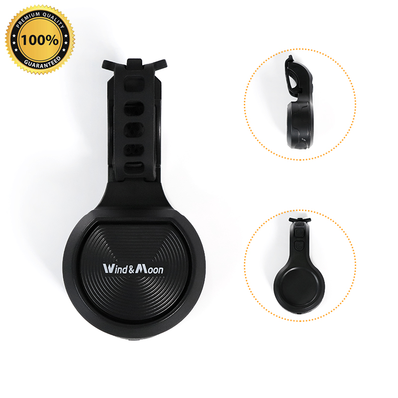 Mountain Bike Electric Horn Anti-theft Alarm Function Waterproof USB Charging Alarm Bell for Bicyle/Scooter1 3