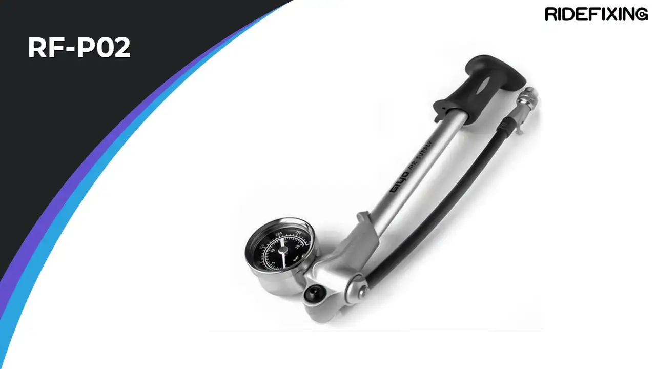 300psi High-pressure Bike Air Shock Pump with Lever & Gauge for Fork & Rear Suspension Mountain Bicycle1 1