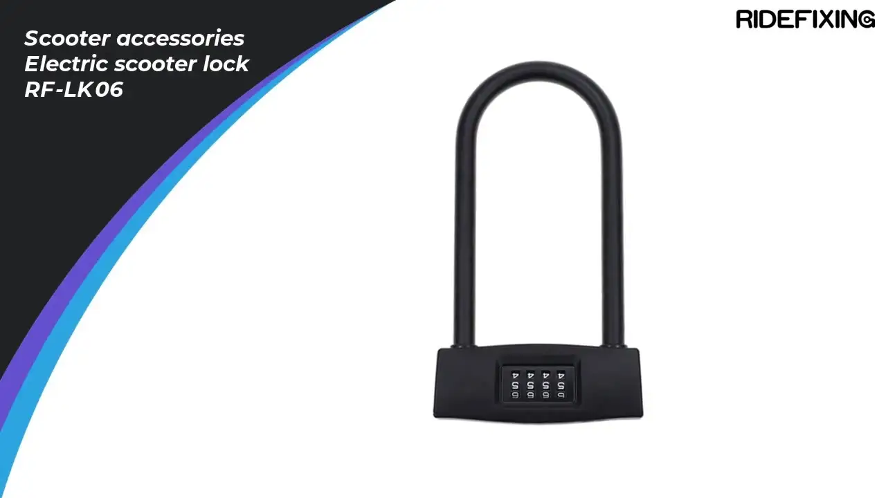 U-Type Anti-Theft Steel Security Coded Lock 4 Digit Combination Password  for Bicycle Motorcycle Scooter Safety accessories1 1