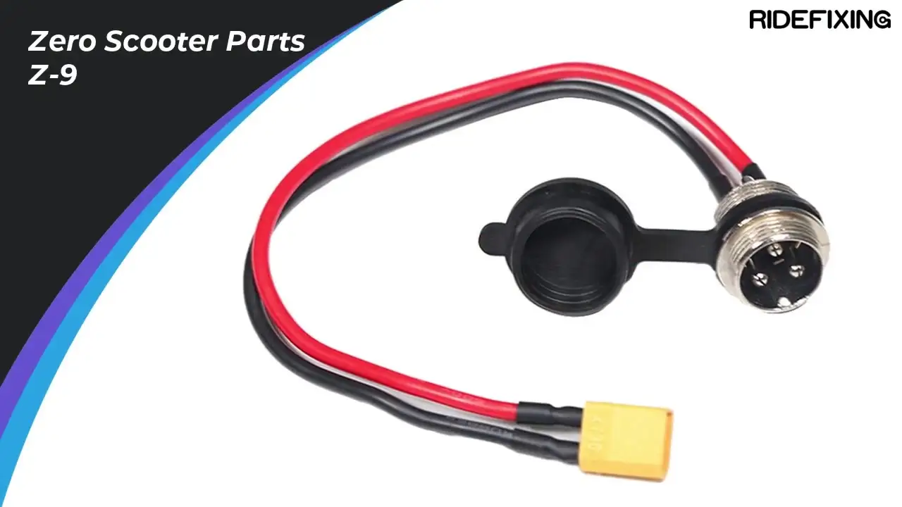 Scooter Parts  Battery and Power Charger Connection Line Scooter Charging Port for Zero 8X 10X 11X Scooter1 1