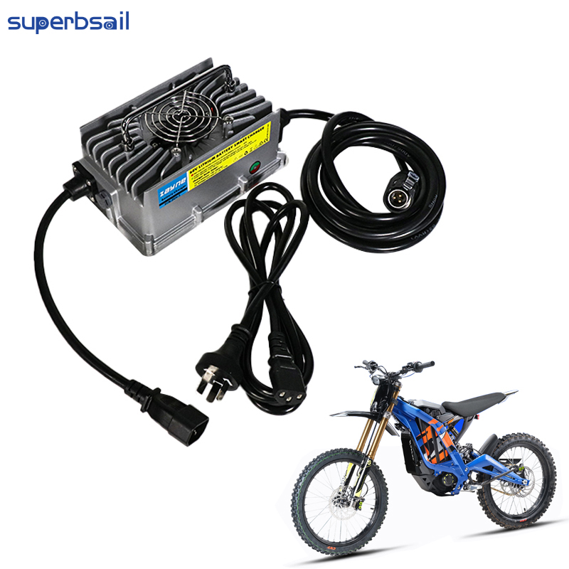 Waterproof Smart Charger 60V/67.2V 10A Lithium Battery Motorcycle Light Bee Electric Vehicle Replacement-EMOS-36 6