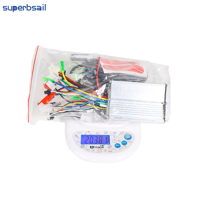 500W 48V Brushless Controller With LCD Speed Display Throttle Reflectors Kits for E Scooters and Bikes-48V RF-279 4