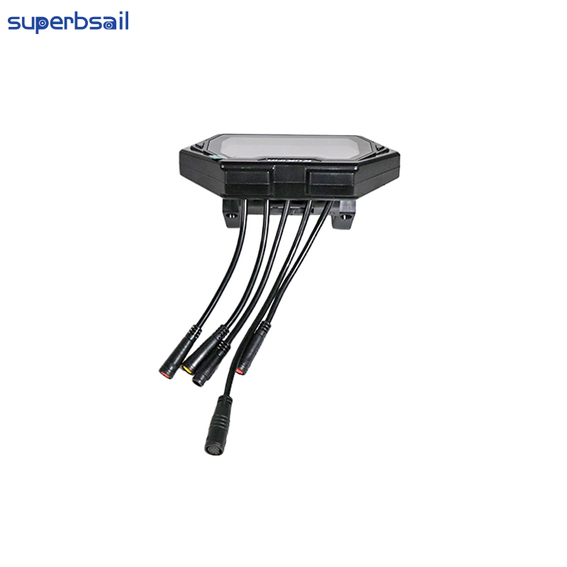 Kukirin G3 Pro Scooter Original Dashboard TFM13-FEIMI-2 4-Pin Connector LED Display Replacement Part-XY-KRG3P002B1 3