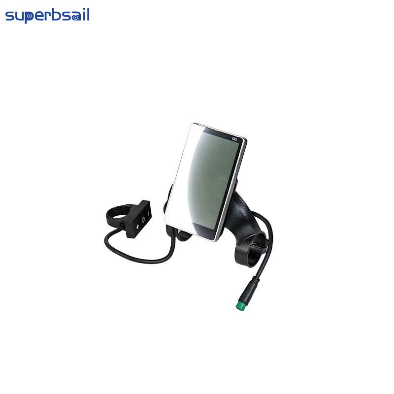 OUXI V8 E-bike M5 Display for Fat Bikes LCD Display Dashboard Replacement Electric Scooter Parts Accessories-OXV8-4 2