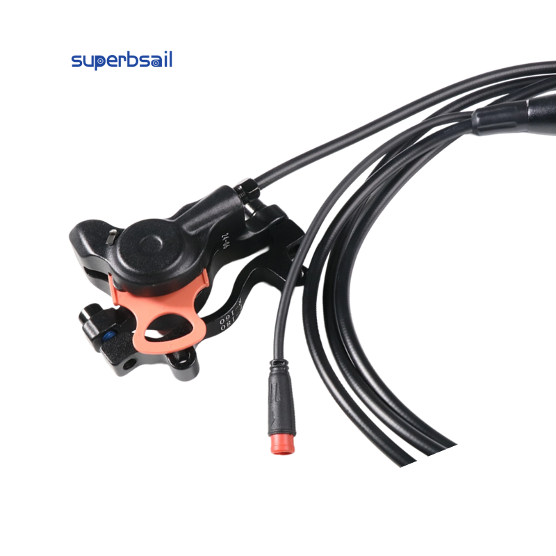 OUXI V8 Fat E-bike Full Set Hydraulic Brake Caliper & Right and Left Brake Lever for 20 Inch E Bicycles Parts-OXV8-14 3