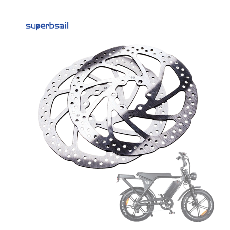 OUXI V8 Brake Disc 160mm for Fat E-bike Accessory Replacement Electric Bicycle Spare Parts Accessories-OXV8-18 2