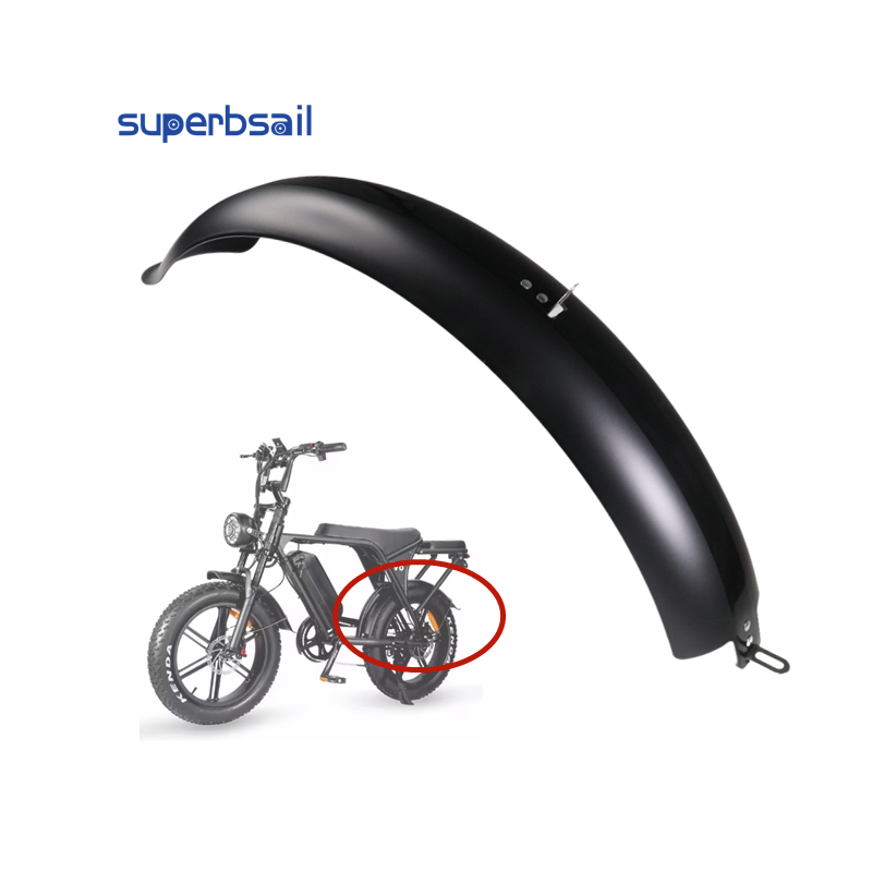 OUXI V8 Fat Tire Electric Bicycle Front & Rear Fender E-bike Parts Scooter Spare Part E Bicycle Accessories-OXV8-25 3
