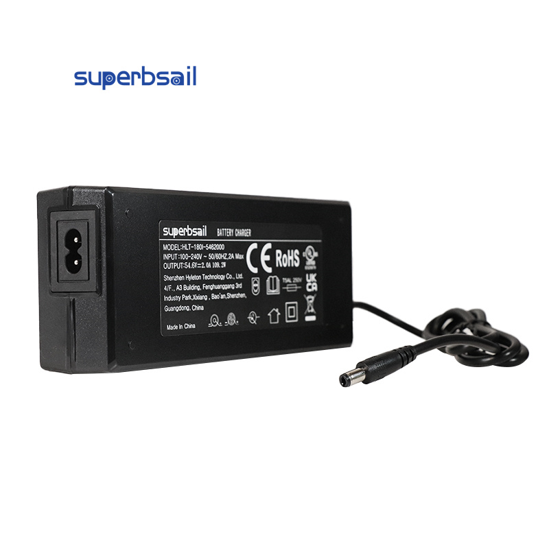 Kukirin G2 Charger 54.6V 2A for Electric Scooters Battery Charger Spare Parts for Kukirin G2 E Scooter Parts-XY-KRG2009 2