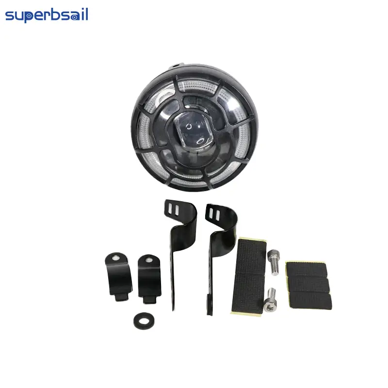 V20 E-bike Headlights for 20 Inch Fat Bike Best Selling Bike Led Light for E Bike Accessories Motorcycle-V20EB-10B1 1