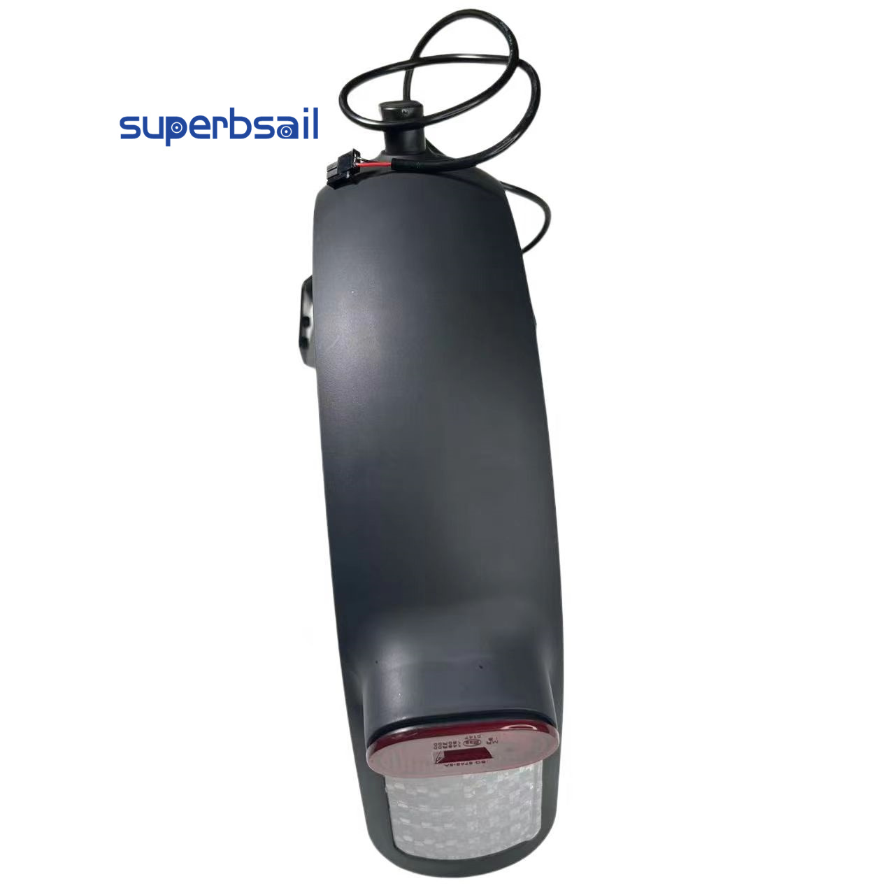 Mi4 Ultra Rear Fender+Steel Bracket+Tail Light+Reflector Set for Xiaomi Electric Scooter Parts and Accessories-4UL-38C1 4