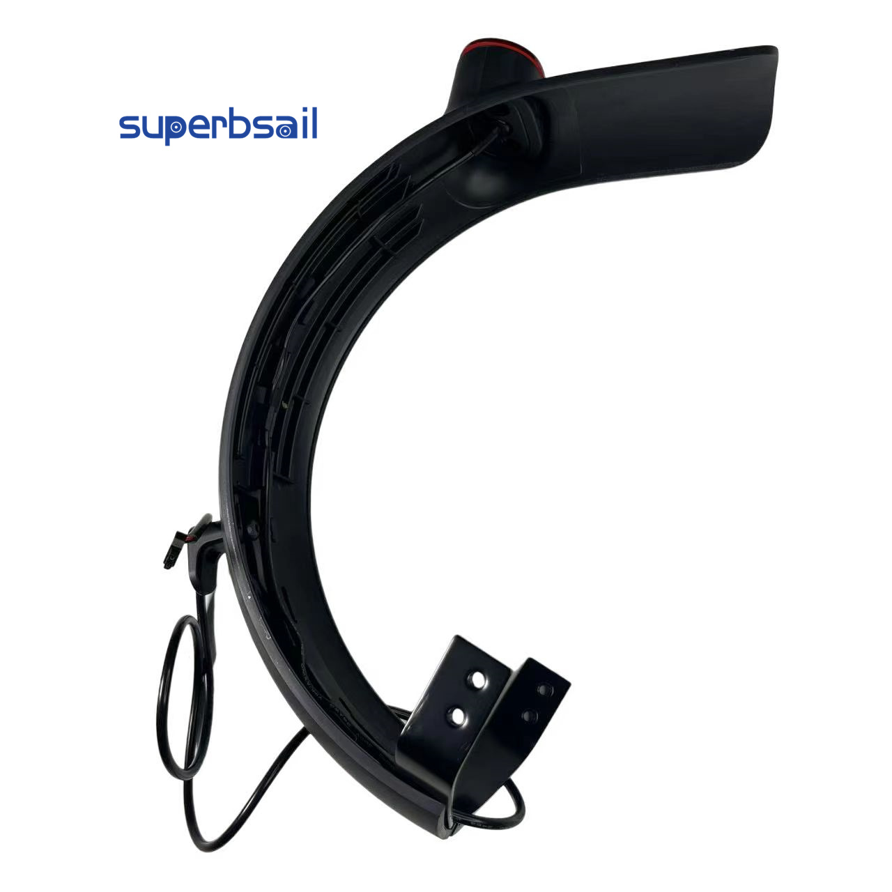 Mi4 Ultra Rear Fender+Steel Bracket+Tail Light+Reflector Set for Xiaomi Electric Scooter Parts and Accessories-4UL-38C1 2