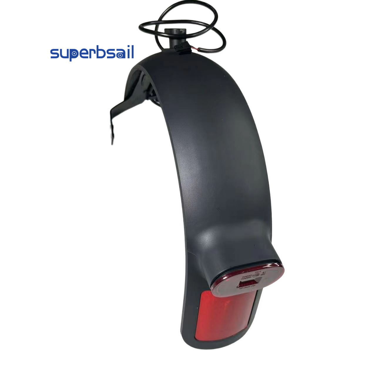 Mi4 Ultra Rear Fender+Steel Bracket+Tail Light+Reflector Set for Xiaomi Electric Scooter Parts and Accessories-4UL-38C1 5