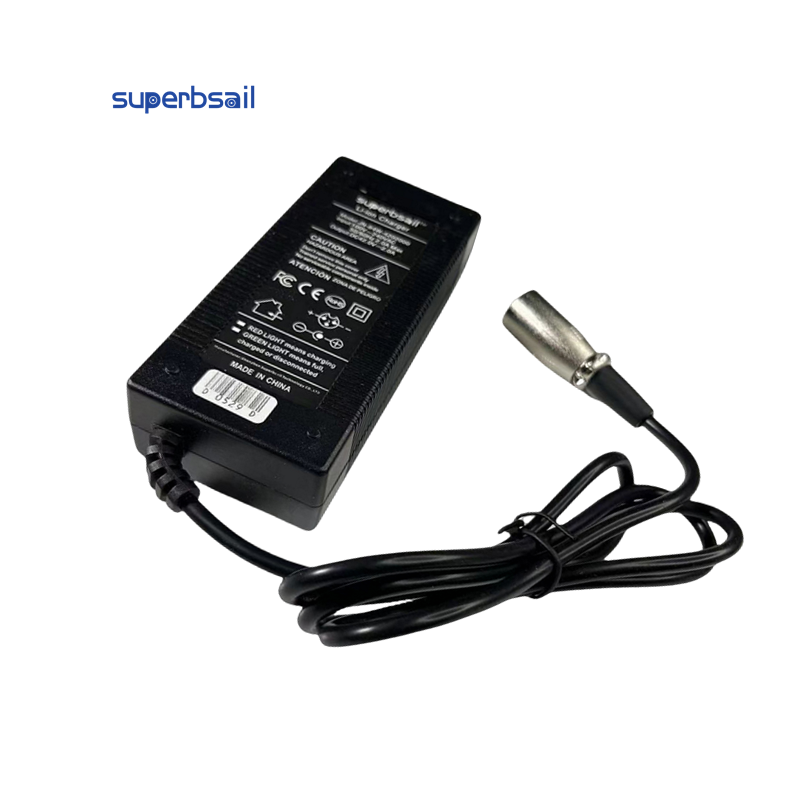 42V 2A Oplader 3-benet XLR Stik CE til Scooter Dele Adapter 42V 2A Scooter Batterioplader-C-01B1 3