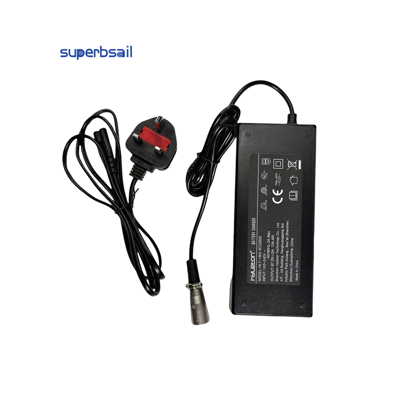 67.2V 2A E Scooter Charger 3pin XLR Plug CE for Scooter Parts Adapter 67.2V 2A Scooter Battery Charger-C-2 4
