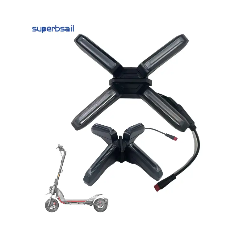 Original X Shaped Light for ZT3 Pro Electric Scooter Spare Parts Accessories 4W Super Bright Safety Light-ZT3P-6 1
