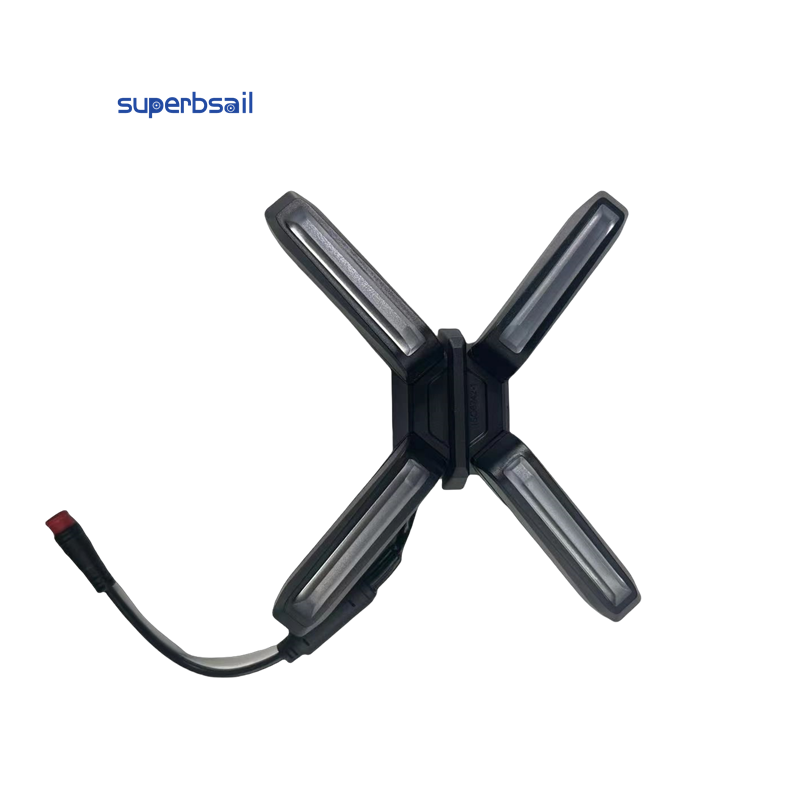 Original X Shaped Light for ZT3 Pro Electric Scooter Spare Parts Accessories 4W Super Bright Safety Light-ZT3P-6 2