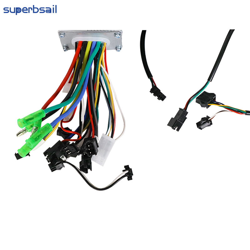 Ebike Controller Kits Brushless Dual Mode 24V/36V/48V 250W-350W LCD Display+Throttle+PAS for E Bicycle Parts-RF-287 3