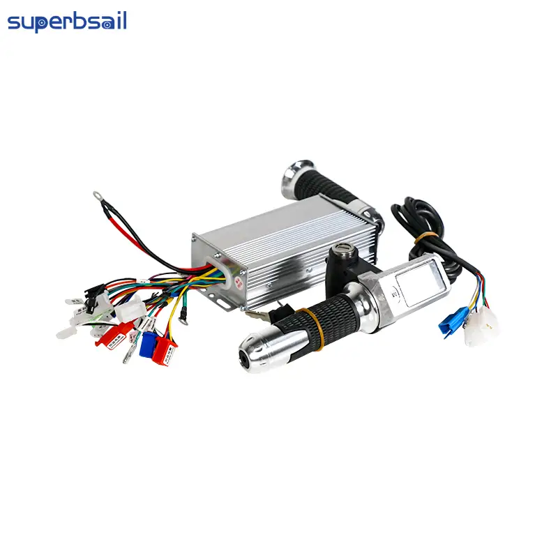 E Bike Controller Kits Brushless Dual Mode 36V/48V 500W Controller+Throttle with LCD Display for Bicycle Parts-RF-286 1