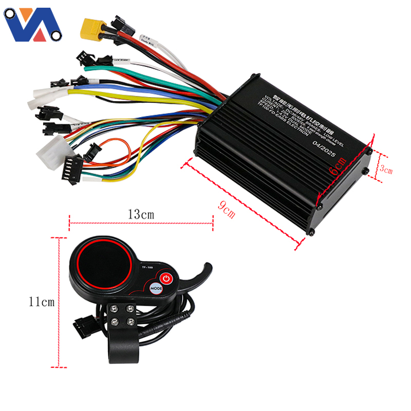 48V 20A Controller with TF-100 Display+Cable for Kugoo/Kukirin M4 Electric Scooter Spare Parts Replace-RF-285 3