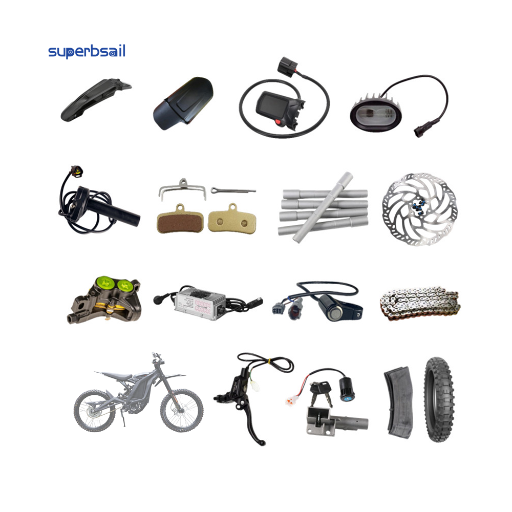 Light Bee Electric Dirt Bike Spare Parts Series Fender Headlight Controller Throttle Motor Accessories-Su-rron1 2