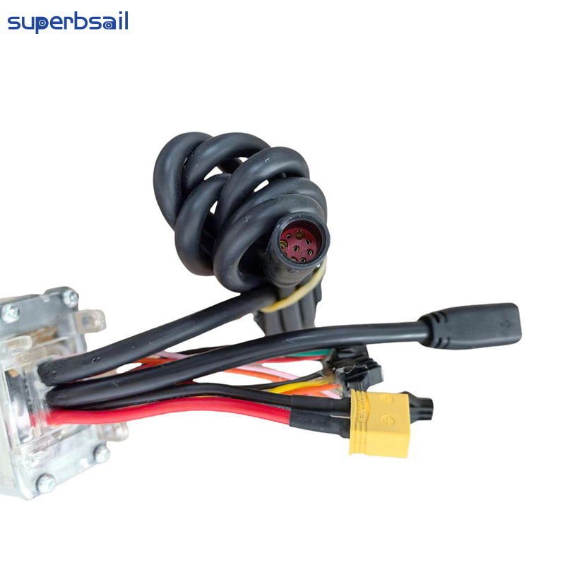 OUXI V8 Elcykel C80 Pro Controller - EU-version 25 km/t 250W til 20 tommer elcykel Reservedelstilbehør - OXV8-02H1 4