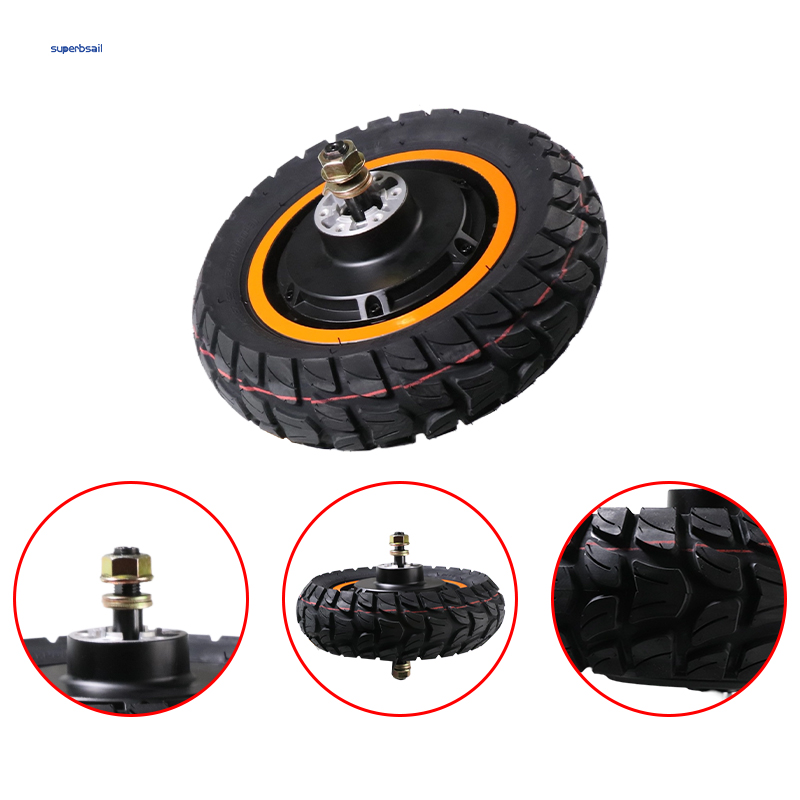 Kukirin G2 Max Electric Scooter Motor with Tire Spare Part Rear Motor Electric Scooter Parts Accessories-XY-KRG2MAX016B1 4