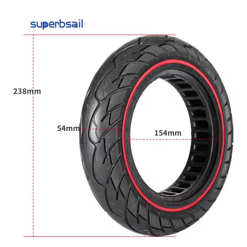 10*2.125 Solid Tire Color Ring for Kukirin G2 Max Electric Scooters 10 Inch Outer Scooter Tire-10in-05D1 4