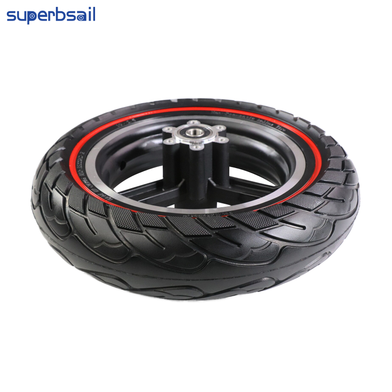 Kukirin M4 Pro Front Wheel with Solid Tire 10*2.5 for Two Wheel Smart Balance Electric Scooter Parts Accessories-KM-24C1 3