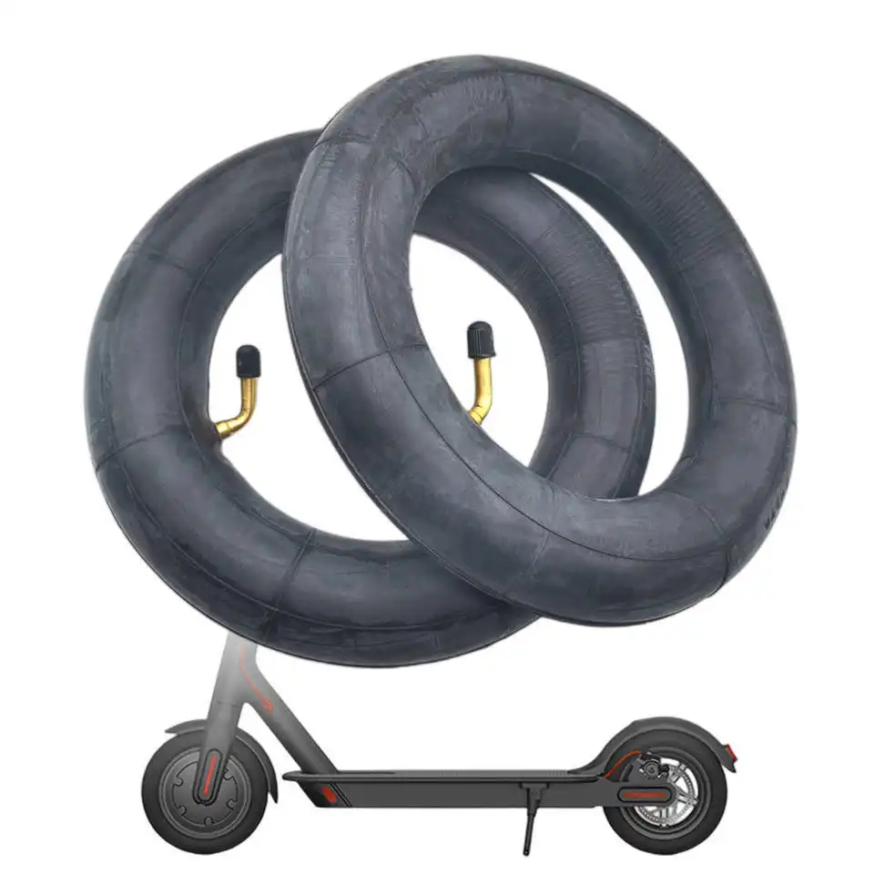 10x2.5 Inner Tube with Bent Valve E Scooters Tire Replace for Two Wheel Smart Balance Electric Scooter-L-5 1