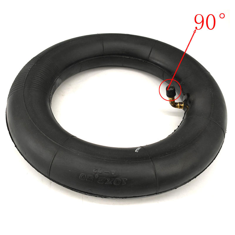 10x2.5 Inner Tube with Bent Valve E Scooters Tire Replace for Two Wheel Smart Balance Electric Scooter-L-5 3