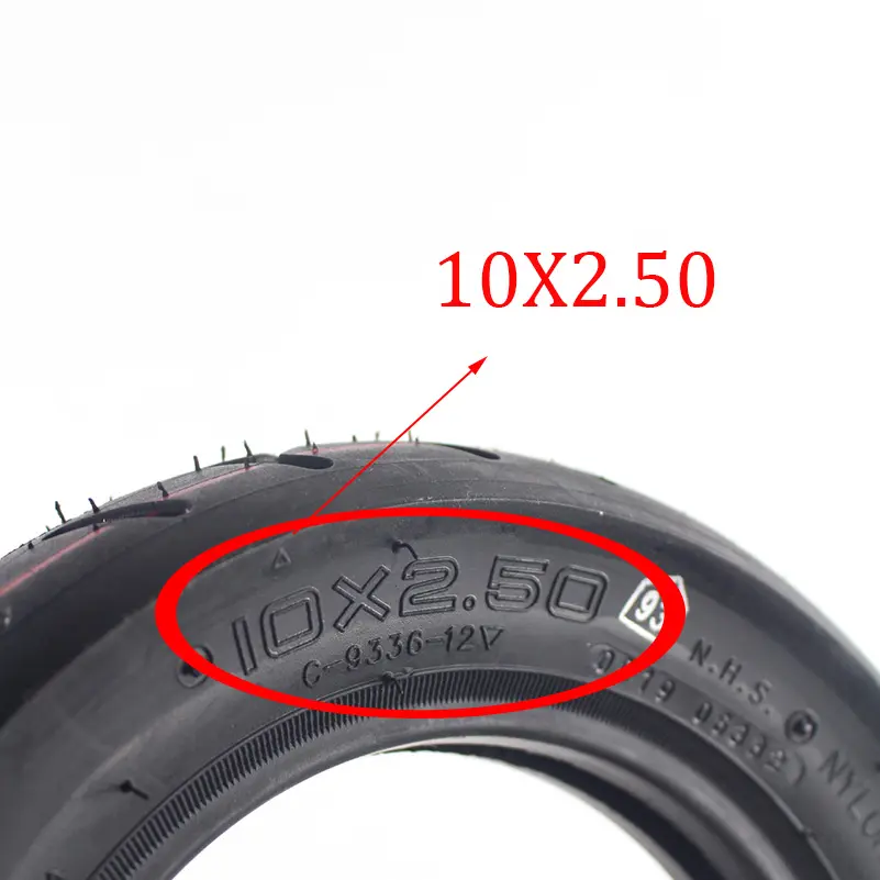 10*3 Outer Tire Solid Tire for Kukirin M4/M4 Pro Electric Scooters 10 Inch Outer Scooter Tire Replacement-L-12 3