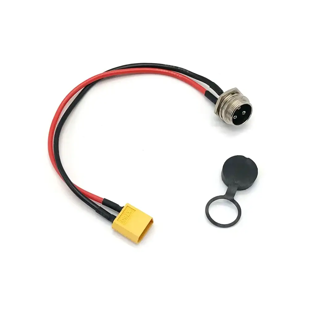 Charging Port+Dust Cap for V-sett 8/8+/9/9+/10+ Scooters Charging Port XT60 Spare Parts Replace for Kick Scooters-VT-5 1