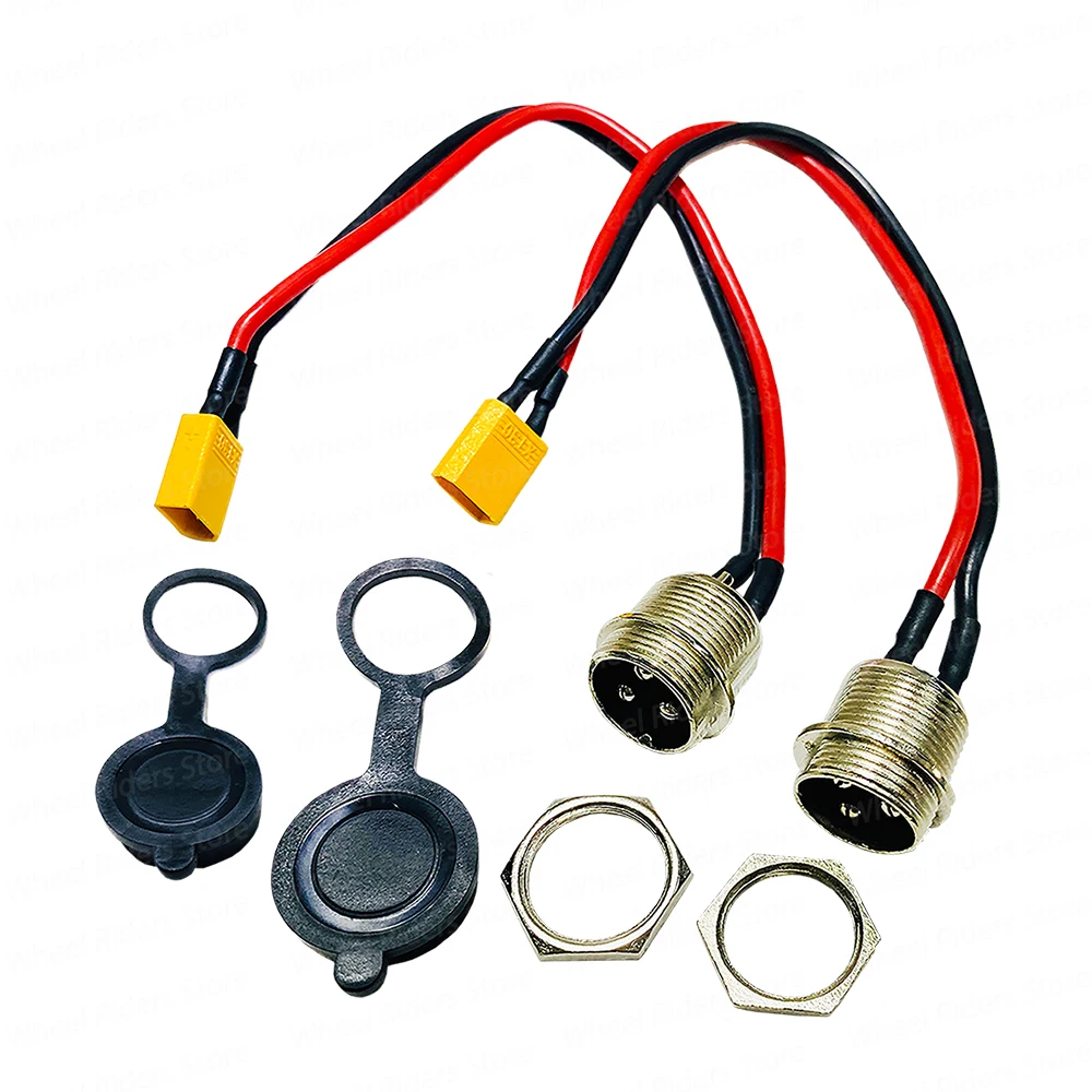 Zero 3 Pins Charging Port for 8X/10X/11X Electric Scooter Parts Accessories Aviation Connector XT30-Z-10 2