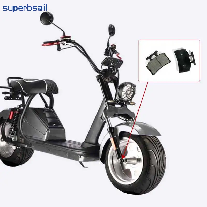 Bremseklodser til Harley elektrisk scooter Citycoco reservedele udskiftning til el-scootere-HA-4 1