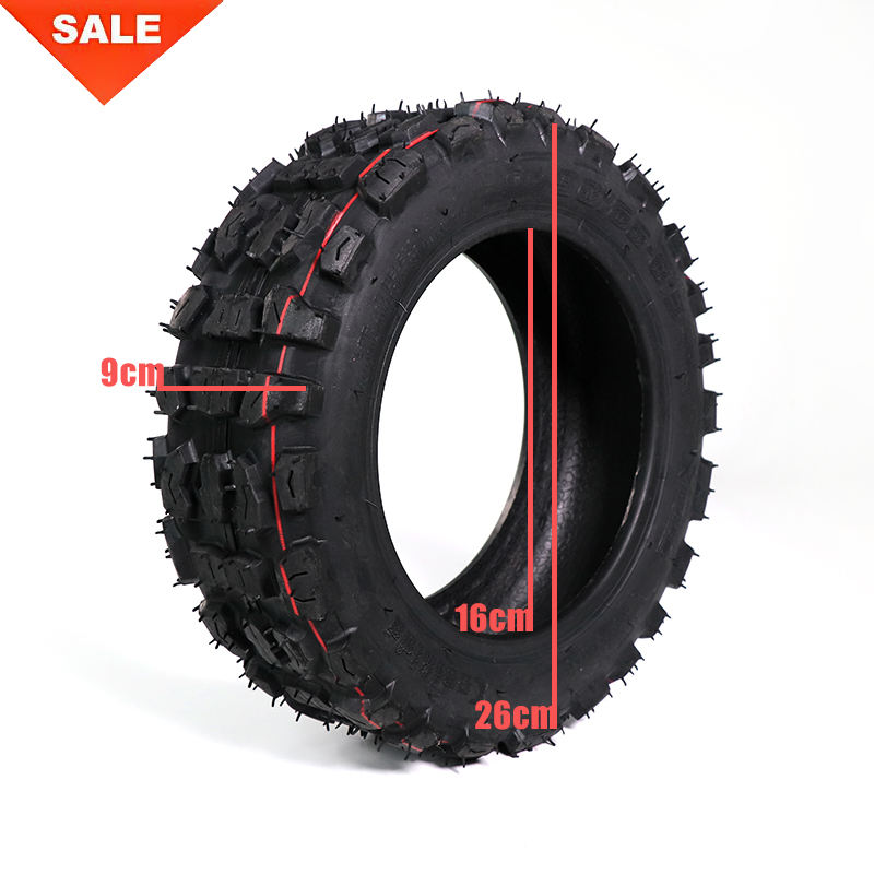 90/65-6.5 Off-road Tyre for Two Wheel Smart Balance Electric Scooter 11 Inch Off-road Tire for Zero 11X E-scooter-L-41B1 4