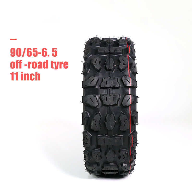 90/65-6.5 Off-road Tyre for Two Wheel Smart Balance Electric Scooter 11 Inch Off-road Tire for Zero 11X E-scooter-L-41B1 3