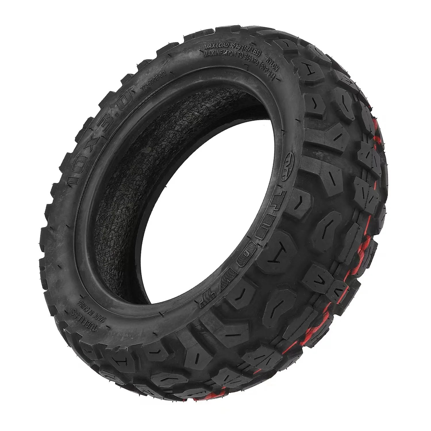 255x80 Off-road Tyre for Zero 10/10X/VDM-10 Electric Scooters Two Wheel Smart Balance Electric Scooter-L-6 3